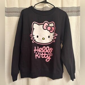 Hello Kitty Black with Glitter Sweatshirt